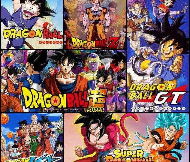 Dragón Ball, Z, GT, Z Kai, Super, Heroes, Peliculas, Manga y Especiales